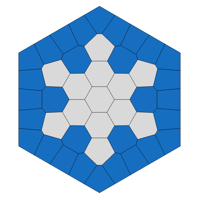 Snowflake Rosette