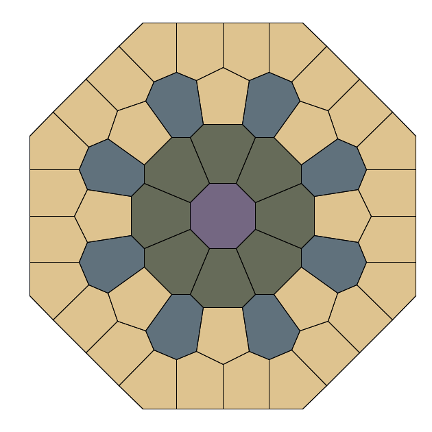 Heptagon Rosette