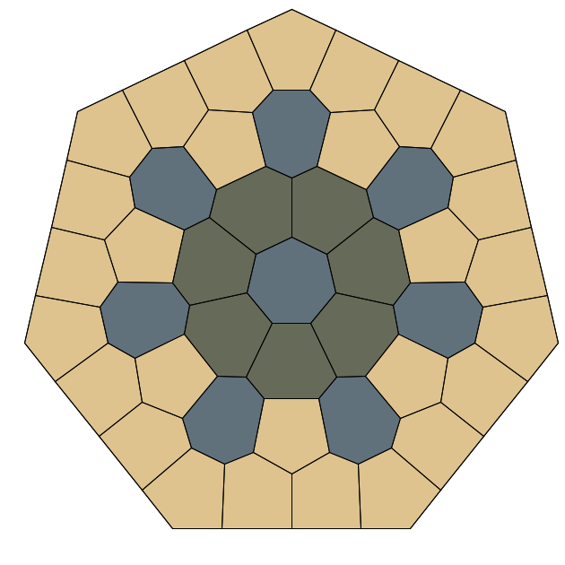 Hexagon Rosette